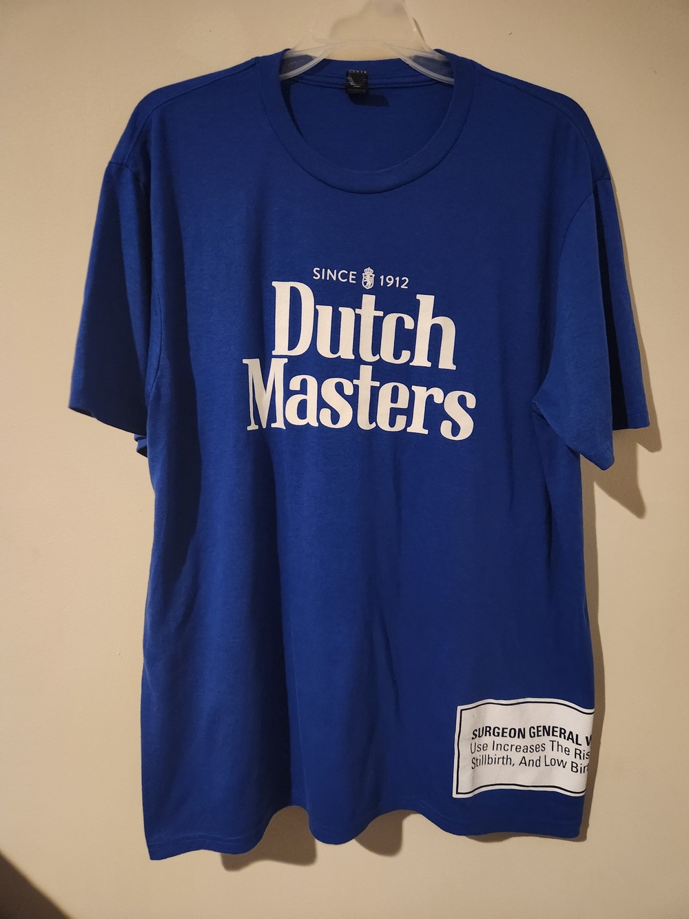Dutch Masters Tobacco Cigars Promo T Shirt Adult Size Large